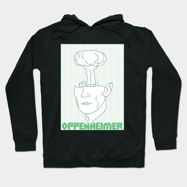 oppenheimer-The-Bomb Hoodie by Crimson M Letter Store